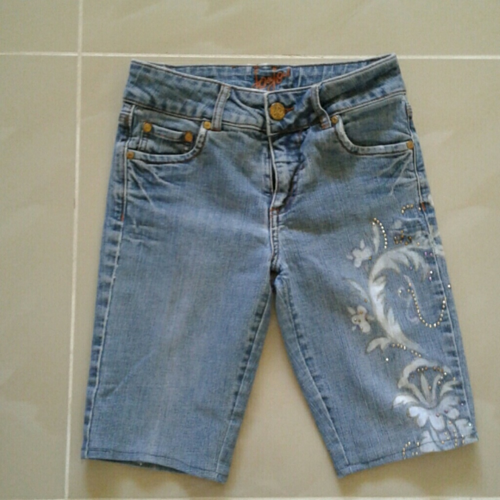 Jou Jou Denim Shorts